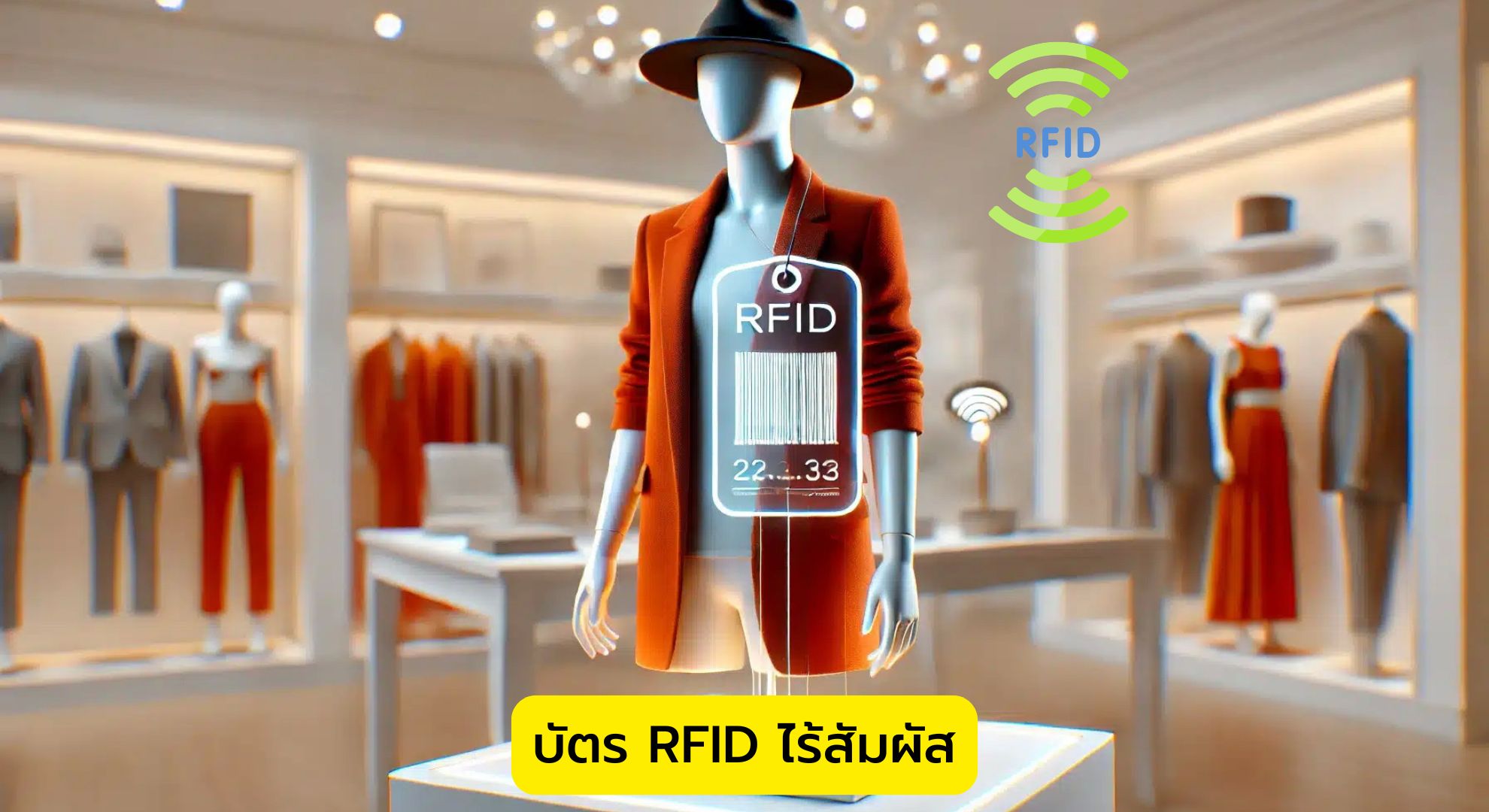 บัตร RFID ไร้สัมผัส