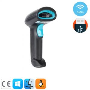 เครื่องอ่านบาร์โค้ด ไร้สาย