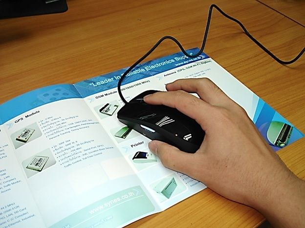Mouse Scanner อุปกรณ์อำนวยความสะดวก 2 in 1 ใช้งานง่ายด้วยสาย USB