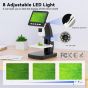 กล้องไมโครสโคป LCD 4.3"