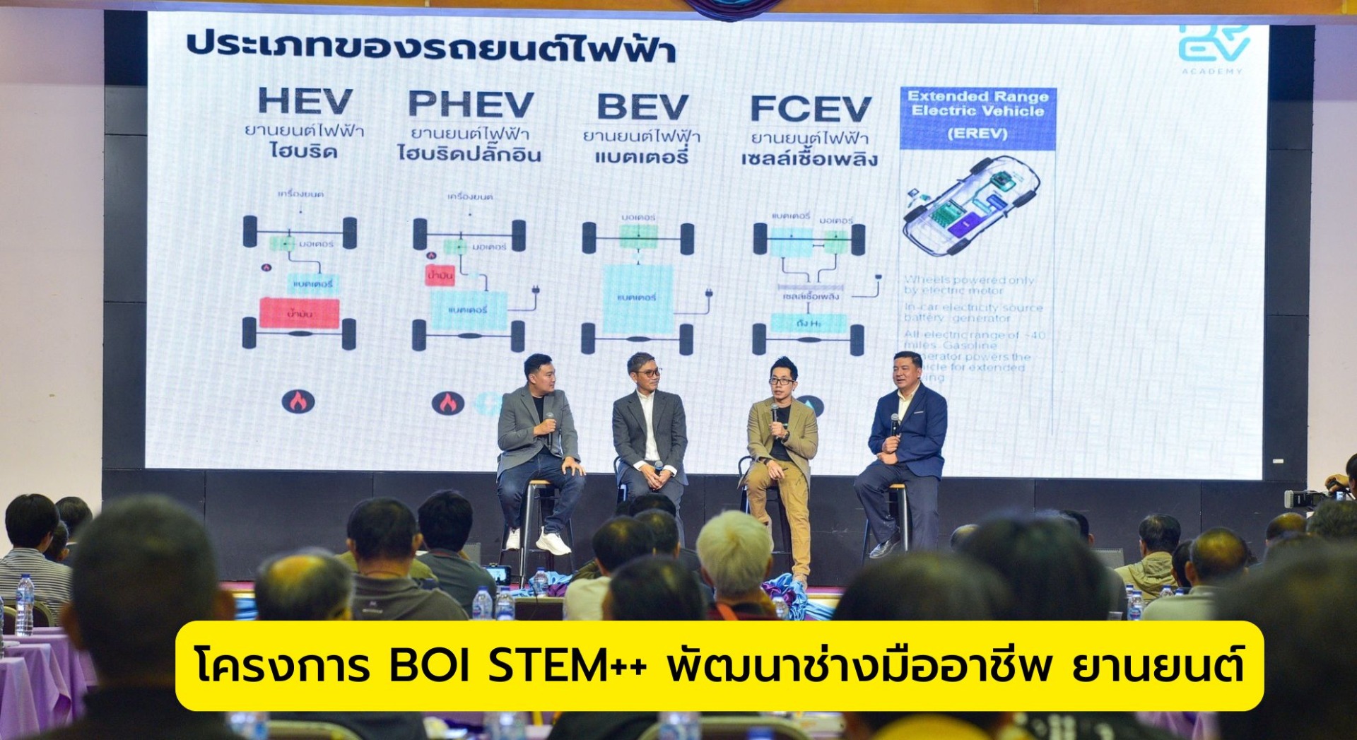 โครงการ BOI STEM++ พัฒนาช่างมืออาชีพ ยานยนต์